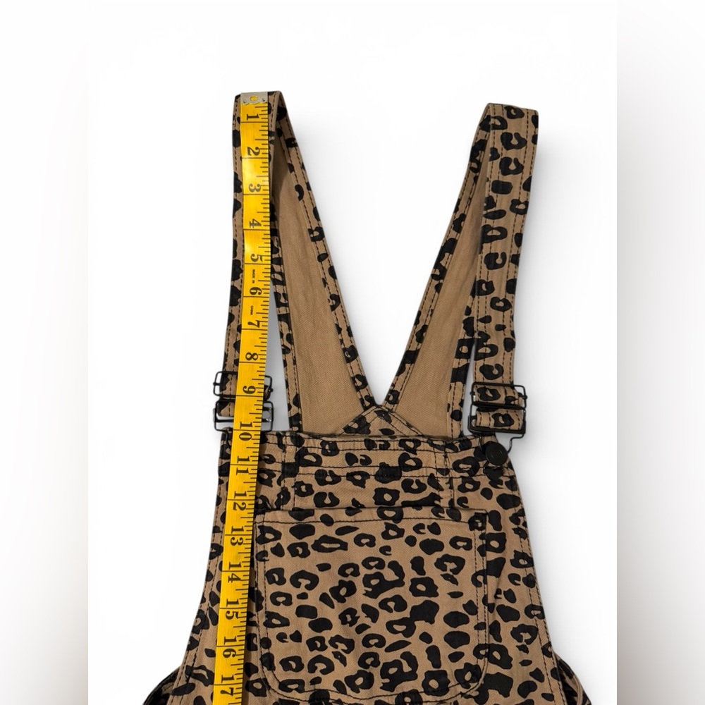 Fashion Nova Leopard Print Jumpsuit - Black and Tan - Picture 11 of 13